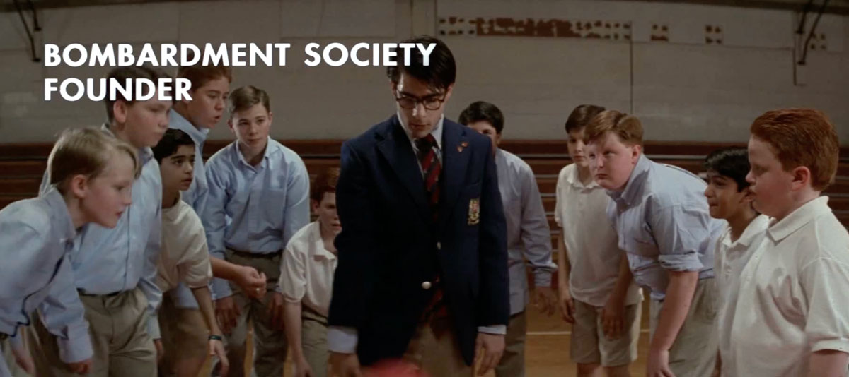 Screenshot from Rushmore featuring the Futura typeface